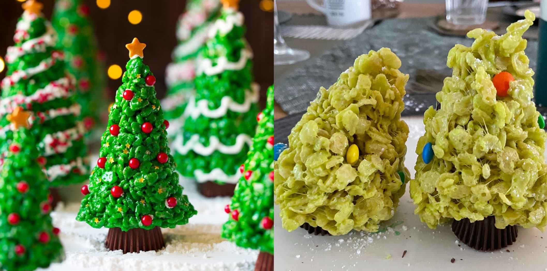 christmas rice krispies